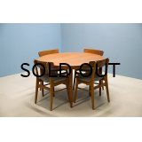 Teak Extention Round Dining Table