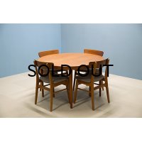 Teak Extention Round Dining Table