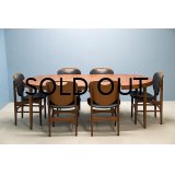 Teak Extention Round Dining Table
