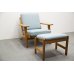 画像15: Hans.J.Wegner GE290 Easy Chair Oak & Footstool