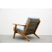 画像5: Hans.J.Wegner GE290 Easy Chair Oak & Footstool