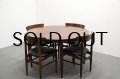 Rosewood Dining Table & 4Chairs