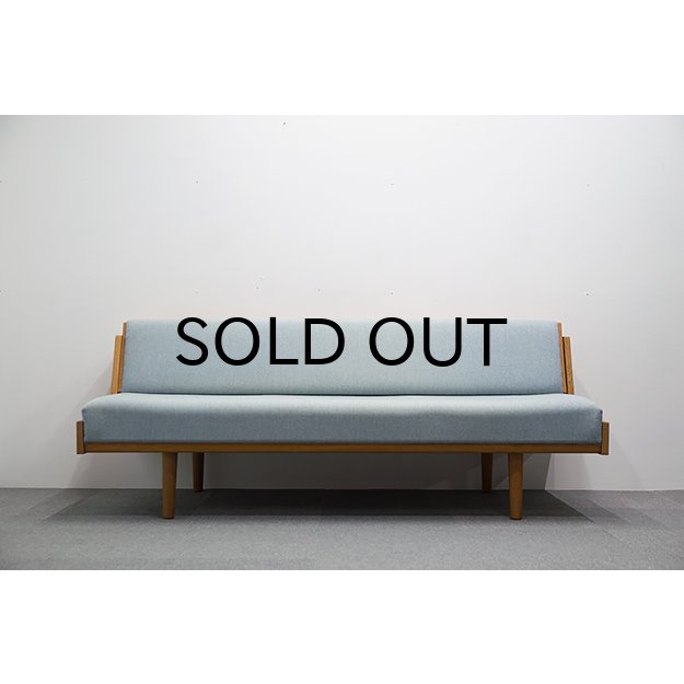 Hans.J.Wegner GE258 Oak 丸脚「お好きな生地で張替え出来ます Hans.J.Wegner GE258 Oak 丸脚「お好きな生地で張替え出来ます