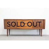 Teak Tambour Door Sideboard