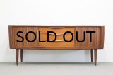 Teak Tambour Door Sideboard