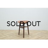 Teak Kidney Shape Side Table