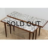 1950's Mosaic Tile Side Table
