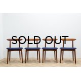 Solid Teak Dining Chairs 4Set
