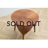 Teak Round Side Table