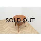 Teak Round Side Table