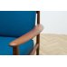 画像16: Grete Jalk Easy Chair Model 118 Blue 1 (16)