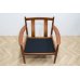 画像10: Grete Jalk Easy Chair Model 118 Blue 1 (10)