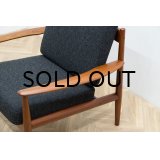 Grete Jalk Easy Chair Model 118 Gray