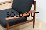 Grete Jalk Easy Chair Model 118 Gray