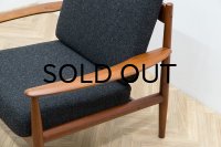 Grete Jalk Easy Chair Model 118 Gray