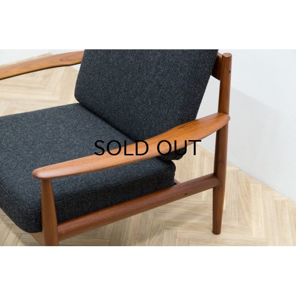 画像1: Grete Jalk Easy Chair Model 118 Gray