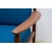 画像14: Grete Jalk Easy Chair Model 118 Blue 2 (14)