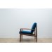 画像4: Grete Jalk Easy Chair Model 118 Blue 2 (4)