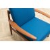 画像19: Grete Jalk Easy Chair Model 118 Blue 2 (19)