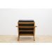 画像5: Hans.J.Wegner GE290 Easy Chair Oak Black Leather