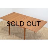 Teak Flip Top Dining Table (Sweden) Nils Jonsson