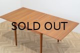 Teak Flip Top Dining Table (Sweden) Nils Jonsson