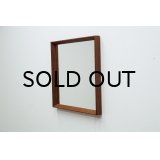Teak Square Mirror
