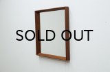 Teak Square Mirror