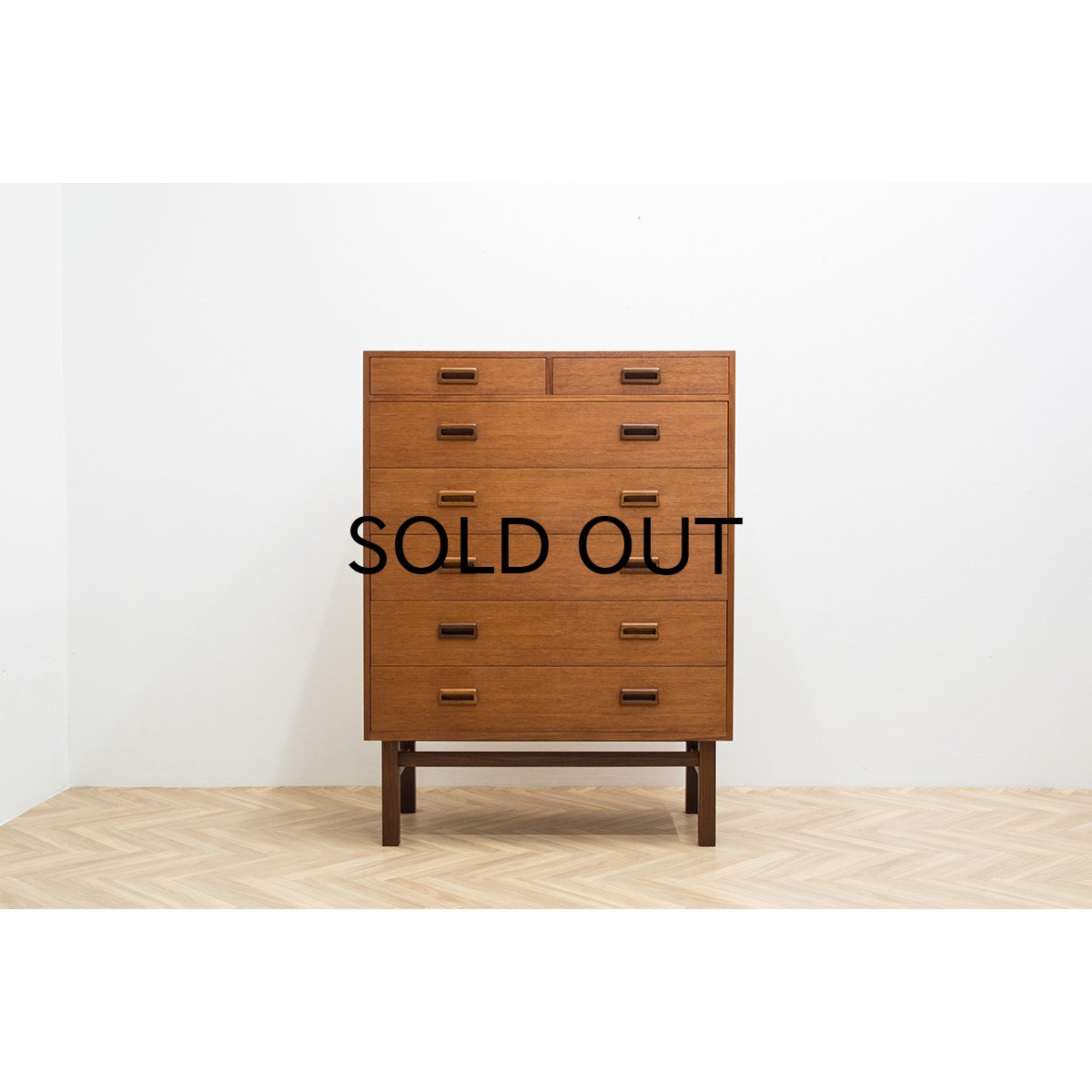 Holger Jensen 7d Chest Teak FDB Mobler - ギルド ヴィンテージ