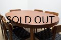 Teak Round Dining Table