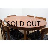 Teak Round Dining Table