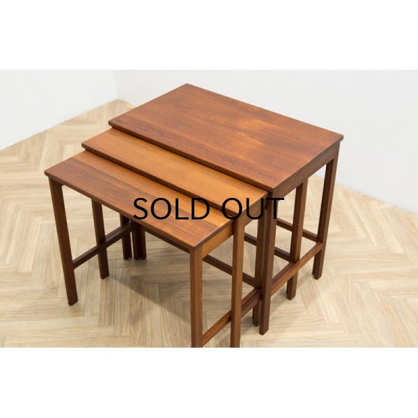 画像1: Peter Hvidt & Orla Molgaard Nielsen Nest Table Solid Teak（銀座店）