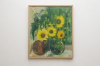 Grethe Ammundsen Oil on canvas "Flower"（銀座店）