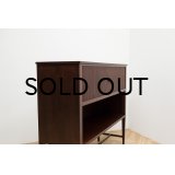 Frits Henningsen Mahogany Shelf Unit  / Tambour doors
