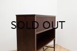 Frits Henningsen Mahogany Shelf Unit  / Tambour doors