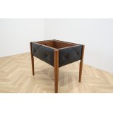 Teak , Synthetic Leather Planter