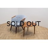 Teak Triangle Coffee Table