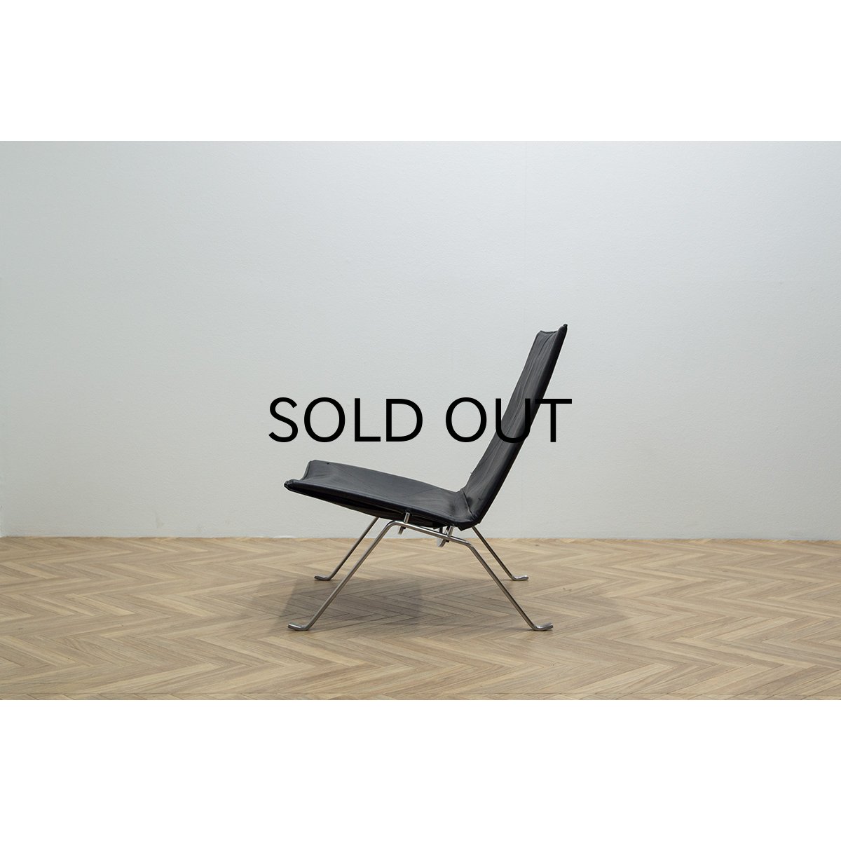 希少　ポール・ケアホルム　PK22 EKC社製　ヴィンテージ　最終値下げ Poul Kjaerholm PK22｜EKC製｜ポール・ケアホルム 初期モデル