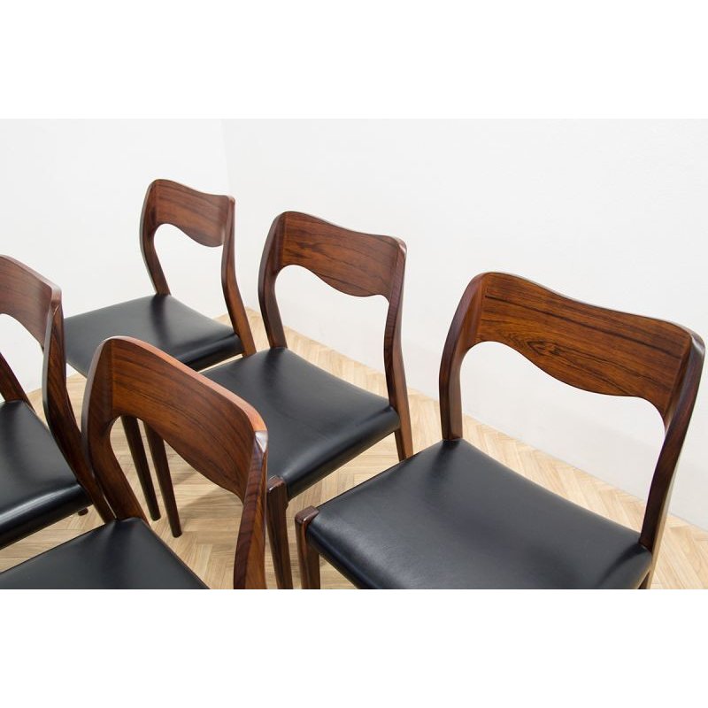 Niels.O.Moller No.71 Rosewood Dining Chair 2脚セット販売 - ギルド 