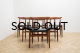 Hans.J.Wegner Teak W2 Dining Chair 6脚セット販売（銀座店）