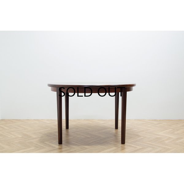 画像2: Skovby Rosewood Round Dining Table