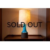 Blue & Brown Pottery Desk Lamp（銀座店）