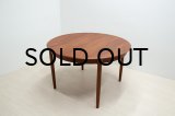 Teak Round Dining Table