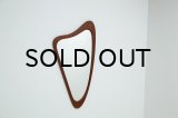 Teak Kidney Shape Mirror