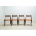 画像2: Niels.O.Moller No.78 Rosewood Dining Chair 4脚セット販売 (2)