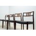 画像1: Niels.O.Moller No.79 Rosewood Dining Chair 4脚セット販売 (1)