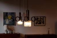 Glass&Brass Pendant Lamp / Pair（銀座店）