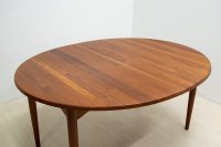 Solid Teak Oval Dining Table