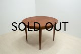 Teak Round Dining Table