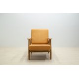 Hans.J.Wegner GE240 Easychiar ,Oak / Camel Leather